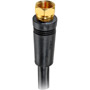VH603 - RG 6 Coaxial Cable with Gold-Plated F Connectors