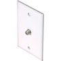 WP-81SS - Stainless Steel Wallplate with F-81