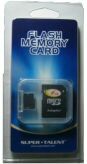 SUPER TALENT - SDM-4096-R - 4GB microSD Memory Card (blackberry)