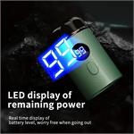 AOJIAN Mini Portable Electric Shaver, Pocket Size Electric Razor for Men, USB Rechargeable Waterproof Shaver