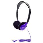 Hamilton Buhl HA2-PPL Personal On-Ear Stereo Headphone, PURPLE