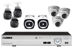 Lorex MPX833DBT2W 8 Channel HD Security System 2 Thermal Cameras - 6 HD 1080p Cameras