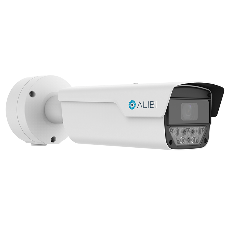 Alibi ALI-XB40-VUZAI-ANPR-D Vigilant Performance Series Starlight+ SmartSense 4MP ANPR Bullet License Plate Camera