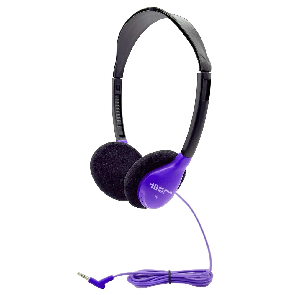 Hamilton Buhl HA2-PPL Personal On-Ear Stereo Headphone, PURPLE